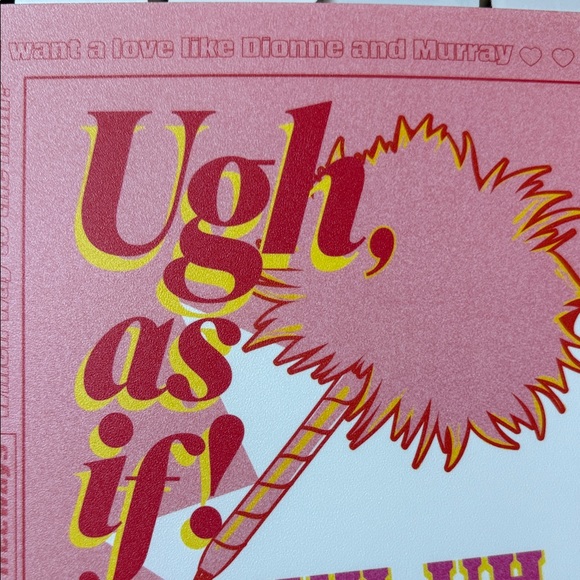 2 Clueless Pink Journals Set- 30th Anniversary! BONUS FUZZY PEN like Cher used! - Picture 7 of 17